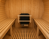 Stone Peak™ Scandinavian Barrel Sauna