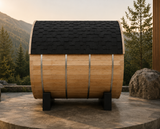 Stone Peak™ Scandinavian Barrel Sauna