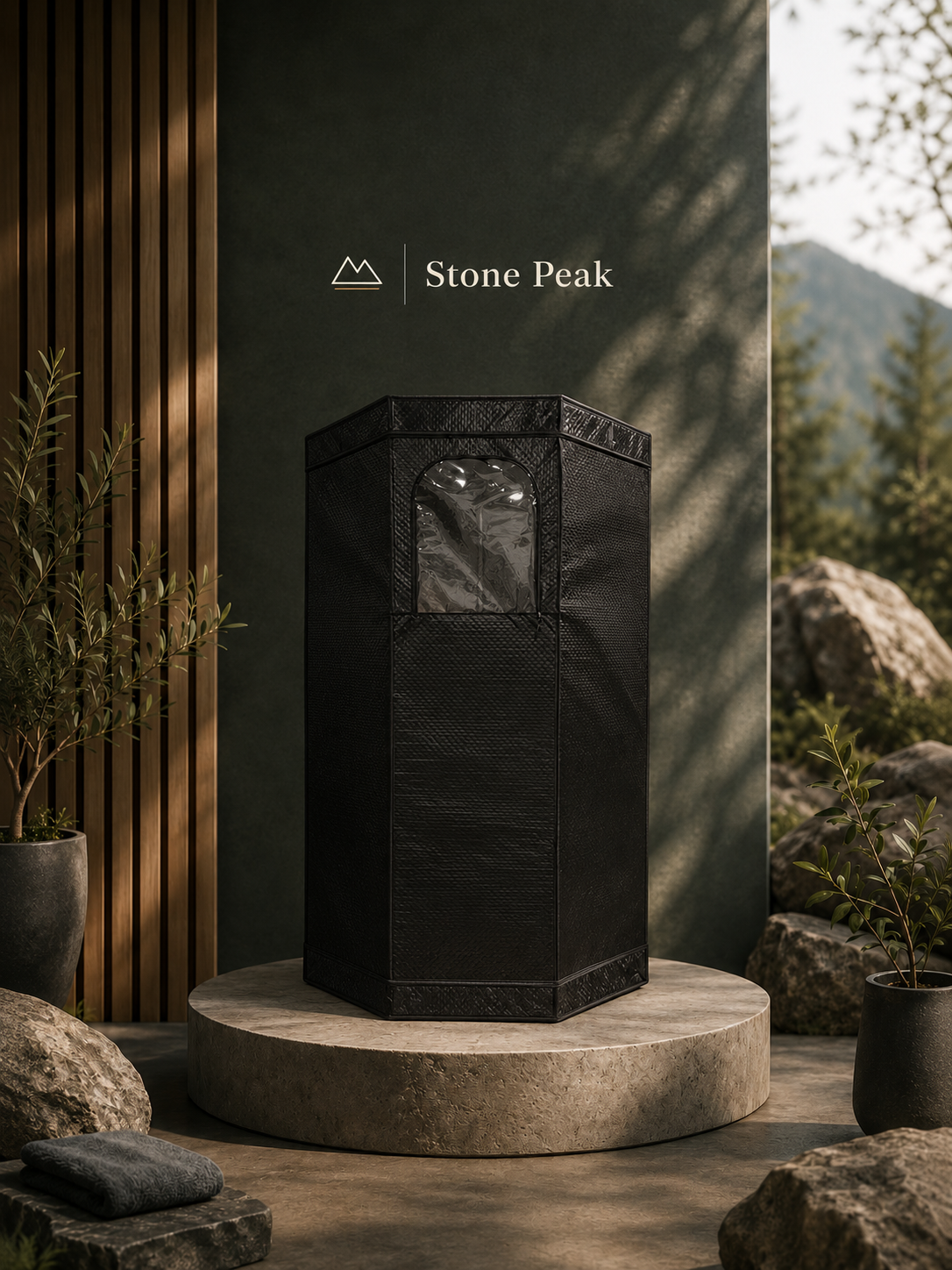 Stone Peak™ Portable Sauna Tent