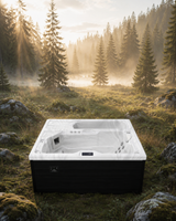 Stone Peak™ DualTherm | 4-Person Hot Tub & Cold Plunge Combo