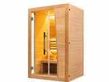 Stone Peak™ 2-Person Birch Hemlock Sauna