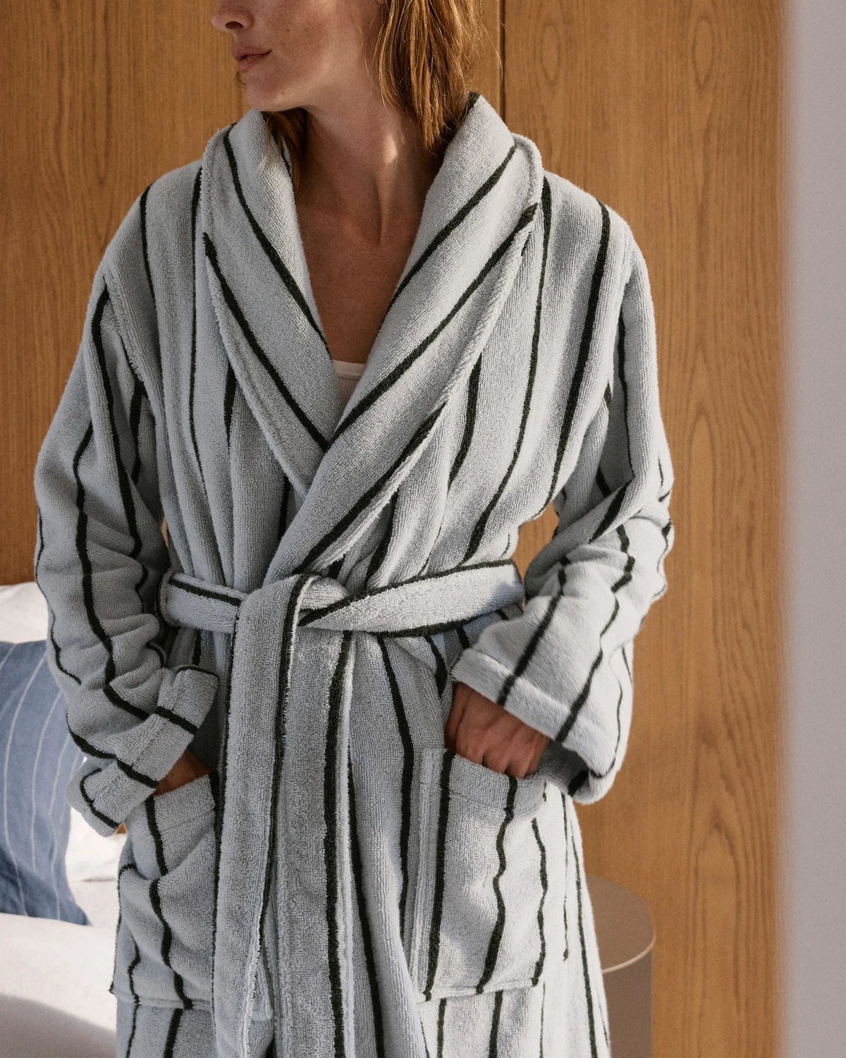 Stone Peak™ Striped Turkish Cotton Robe