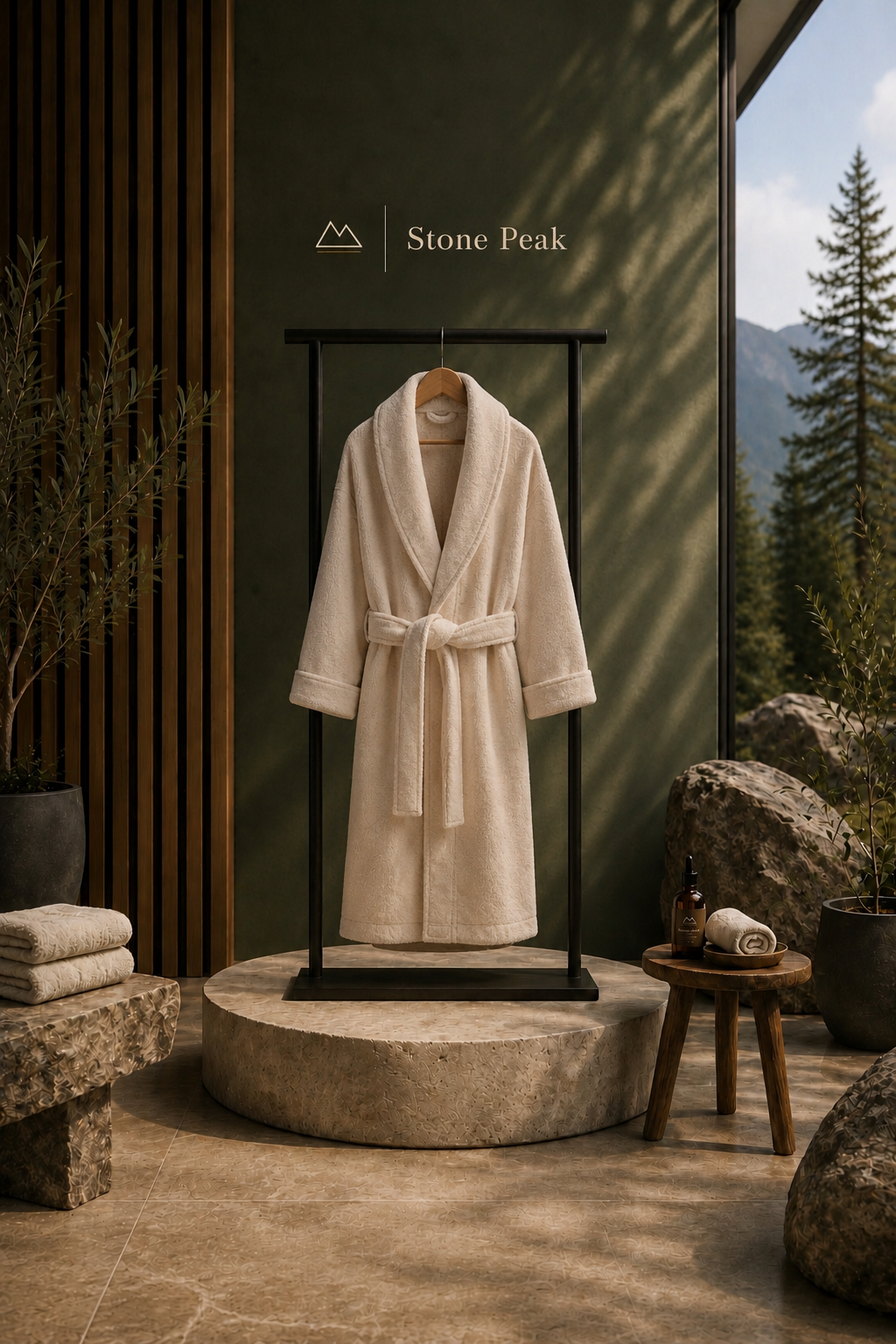 Stone Peak™ Turkish Cotton Robe