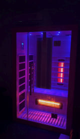 Stone Peak™ 2-Person Infrared Hemlock Sauna